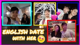 ENGLISH DATE CHALLENGE 💛 | May inamin ako sa ferris wheel?😱 (ArCy)