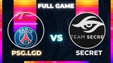 PSG.LGD vs Team Secret Full Game 1 - The International 2022