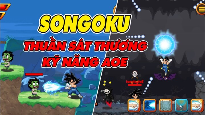 Rồng Thần Online ✅ Nhân vật SONGOKU -  Test full kỹ năng, tiềm năng