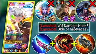 HYPER YIN VS HYPER LANCELOT | BEST BUILD AND EMBLEM | MOBILE LEGENDS