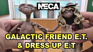 UNBOXING - Neca Galactic Friend E.T. and Dress-Up E.T figures
