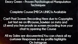 Emory Green  course - Proven Psychological Manipulation Techniques download
