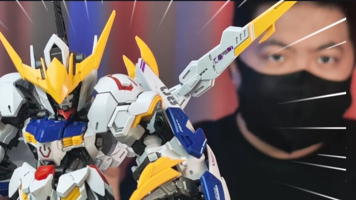 「Uji Putih 597」Paket Aksesori Cakar Raja Serigala ① Project Zero MGSD Barbatos yang Dimodifikasi