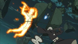 Naruto usa o Modo Kurama contra Obito no campo de batalha - Todos descobrem sobre a Morte de Obito