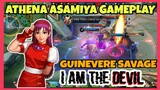 Guinevere - Athena Asamiya Gameplay | Guinevere Savage |