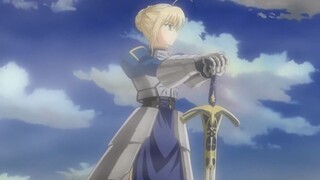 【Fate/stay night】谁还记得Saber拔出石中剑的英姿？