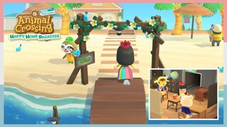 Leif Giving A Flower Lesson At The School In Happy Home Paradise