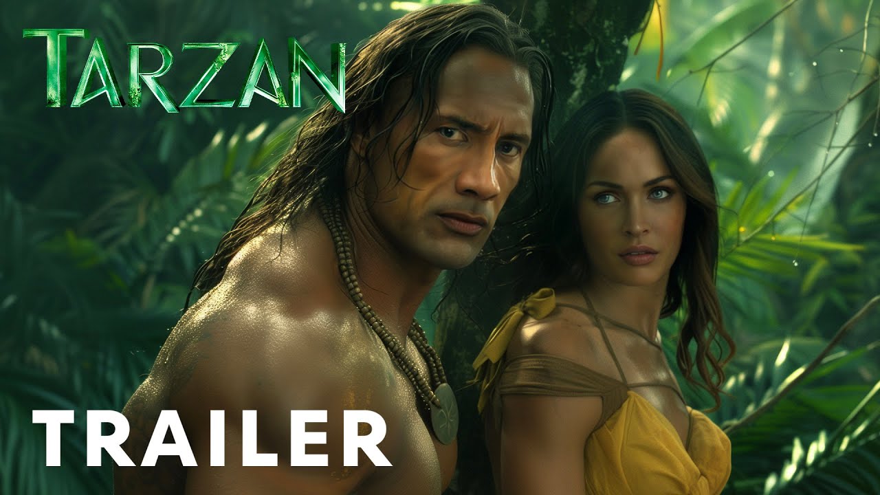 Tarzan (2025) - First Trailer | Dwayne Johnson, Megan Fox - BiliBili