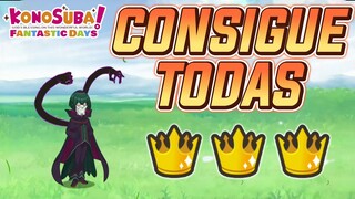 KonoSuba: Fantastic Days [GL] || [Mision Especial: Petelgeuse] Consejos Para Conseguir las 3 Coronas