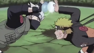 Rasengan ของ Kakashi กับ Spiral Shuriken ของ Naruto-Naruto Earrn ของ Spiral Shuriken