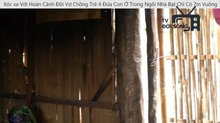 Xót xa Với Hoàn Cảnh Đôi Vợ Chồng Trẻ 4 Đứa Con Ở Trong Ngôi Nhà Bạt Chỉ Có 7m Vuông p9