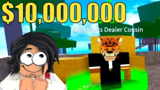 Spent $10,000,000 to Get Leopard Fruit in Bloxfruits BUT..