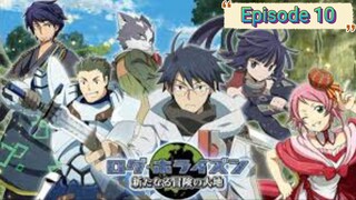 Log Horizon | Ep 10 | Subtitle Indonesia