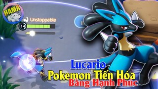 Pokemon UNITE - Quyền Vương Mặt Siêu Ngầu LUCARIO Một Đấm Vỡ Mồm