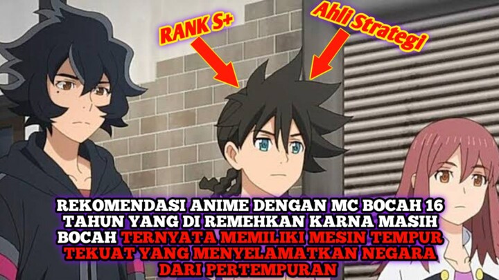Rekomendasi anime MCnya Bocah umur 16 tahun yang Overpower memiliki senjata tempur terkuat