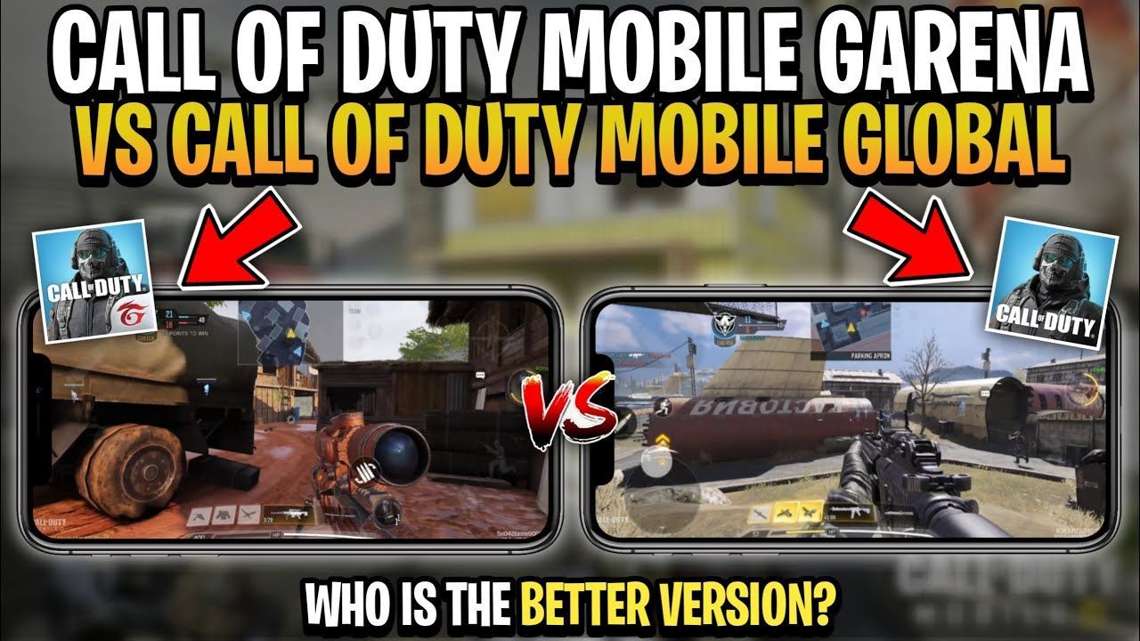 CODM vs CODM Garena vs CODM Vietnam vs CODM Korean, Call of Duty Mobile  Comparison