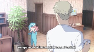 Anya: Kenapa ayah terlihat hijau banget 😂