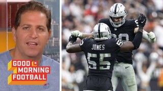 GMFB | Peter Schrager reacts to Raiders winners and losers in 29-23 OT defeat vs. Cardinals