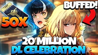 20 MILLION DL CELEBRATION! 50 FREE TIX, NEW "GEM" SYSTEM/GAMEMODE & EVERY UNIT IS BUFFED?! SL: ARISE