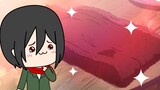 [AMV]Seberapa jauh Mikasa menyukai syal|<Attack On Titan>