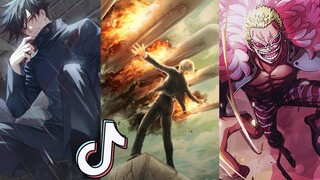 BADASS ANIME MOMENTS TIKTOK Compilation Part 59 (Anime and Song Names)