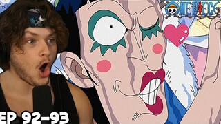 MR. 2 IS THE BEST CHARACTER!! || ENTERING ALABASTA!! || One Piece Episode 92-93 Reaction