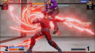 KOF15　チャンピオン　ハイデルン　２８Hit回転コンボ　ムーンスラッシャー締め