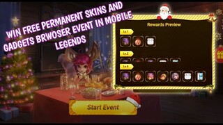 New year 2022 browser event how to win free permanent elite skin and iPhone 13 MLBB 2022