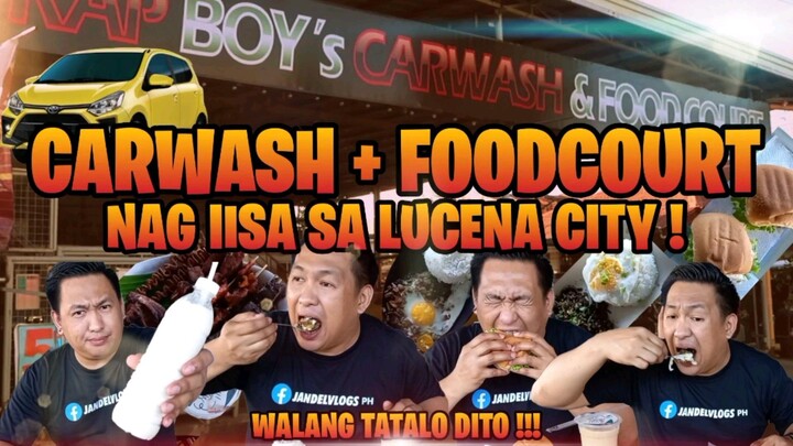 Carwash na may FoodCourt sa LUCENA CITY  !! #jandelvlogsph #jandelvlogs #lucenacity #QuezonProvince