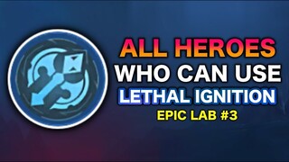 EPIC LAB 3# LETHAL IGNITION IS NOT JUST FOR MAGE | NEW EMBLEM SYSTEM