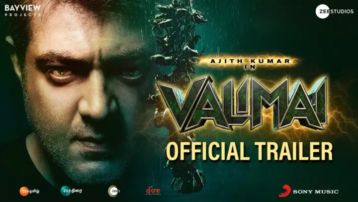 Valimai | Official Trailer | Ajith Kumar | H Vinoth | Pongal 2022 | Boney Kapoor | Zee Studios