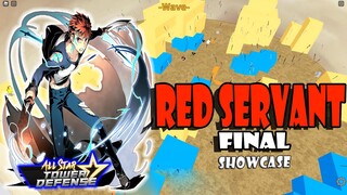 RED SERVANT FINAL (SHIROU) SHOWCASE - ALL STAR TOWER DEFENSE