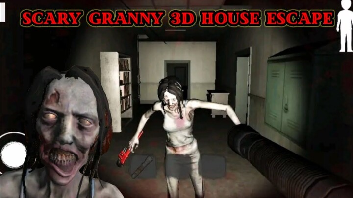 Nenek Granny Yang Sangat Menyeramkan - Scary Granny 3D House Escape Full Gameplay