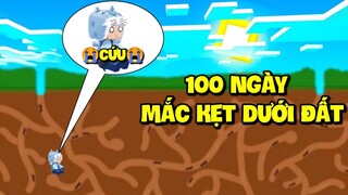 100 NGÀY MẮC KẸT DƯỚI CỐNG TRONG NHÀ TÙ SIÊU KHÓ * MEOWPEO GIẢI MÃ MINI WORLD