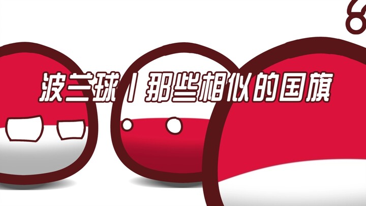波兰球丨那些相似的国旗