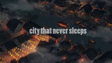 "Thị trấn không ngủ trong giấc mơ của tôi" tổng hợp từ phim hoạt hình