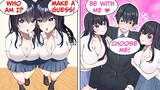 Two Hot Twins Tease Me When I Cannot Tell Them Apart, Now They Want Me To Choose (RomCom Manga Dub)