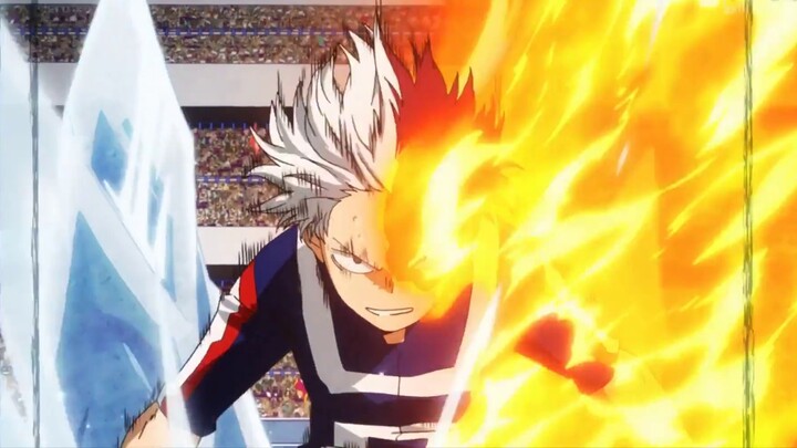 [MAD]Adegan Bertarung Keren di <My Hero Academia>