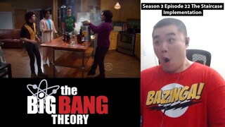 FLASHBACK! The Big Bang Theory 3x22- The Staircase Implementation Reaction!