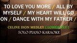 TO LOVE YOU MORE / ALL BY MYSELF / MY HEART WILL GO ON / DANCE WITH MY FATHER ( CELINE DION MEDLEY )