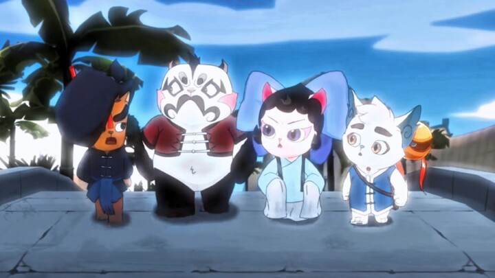 Peking Opera Cat