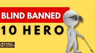 BLIND BAN 10 HERO AKHIRNYA KELUARRR !!!