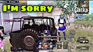 I’M REALLY SORRY | PUBG MOBILE MONTAGE