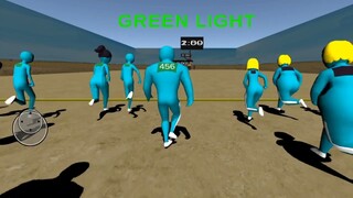 Squid Game Real Human 3D Part. 2 - Squid 456 Sniper 3D moonlight109 Max Level