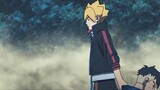 Kawaki kalah dari Momoshiki, Naruto datang ke lokasi untuk menyelamatkan Kawaki