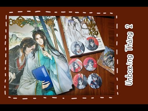 UNBOXING THÁNG 2 || MANHUA TGCF THIÊN QUAN TỨ PHÚC, SVSSS HỆ THỐNG TỰ CỨU BINDER, LÌ XÌ CẨM PHONG 🌸