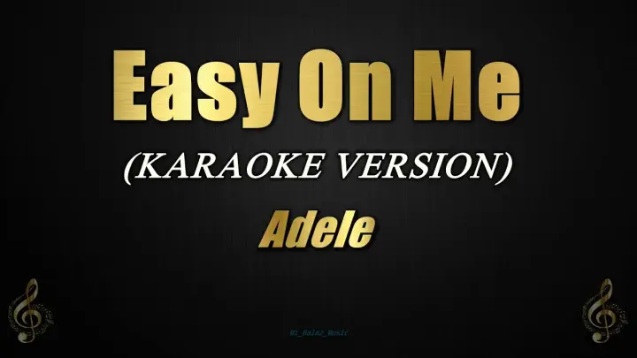 Adele - Easy On Me (Karaoke)