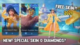 GET SPECIAL SKIN FOR ONLY 0 DIAMONDS? FREE SKIN?! 2021 NEW EVENT (GET CLAIM) | MOBILE LEGENDS 2021