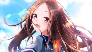 [Takagi-san/คุณภาพของภาพขั้นสูงสุด] แม้ว่าจะไม่มีการสัญจรไปมา แต่ฉันก็ยังคงชูธงแห่งความรักอันบริสุทธ