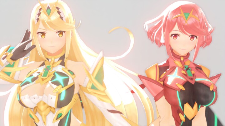 [Xenoblade Chronicles] Mythra và Pyra nhảy "Come Alive"